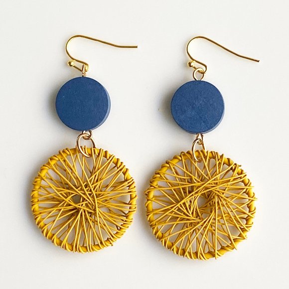 Fashion Jewelry Jewelry - NEW "Yellowstone" Dreamcatcher Wooden Earrings